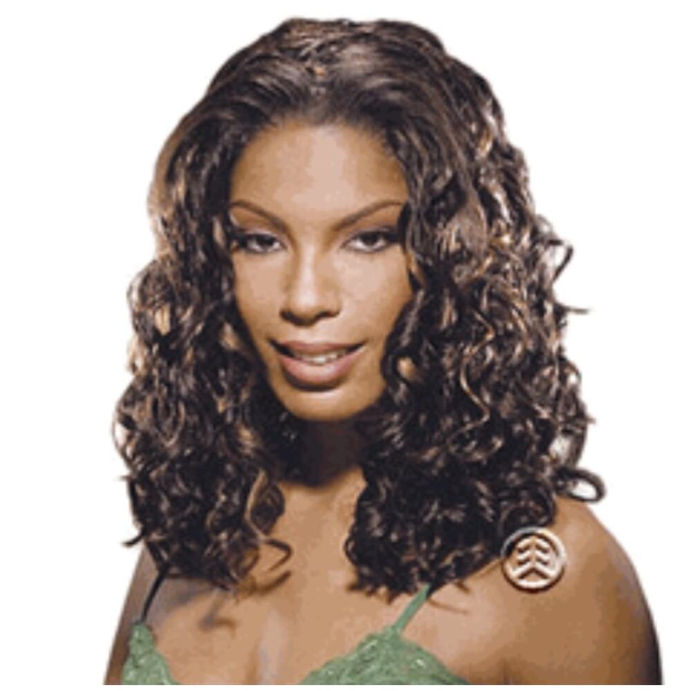 Synthetic Brown Curly Women's Wig - Elegant Brown